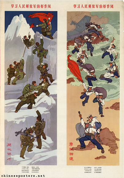 Study the fine workstyle of the PLA, 1964