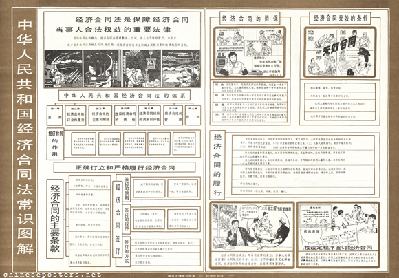 Popularization of general legal knowledge wall charts