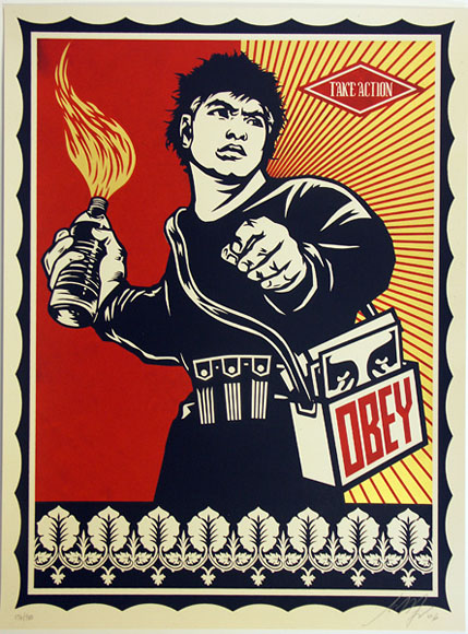 Shepard Fairey, Molotov Man