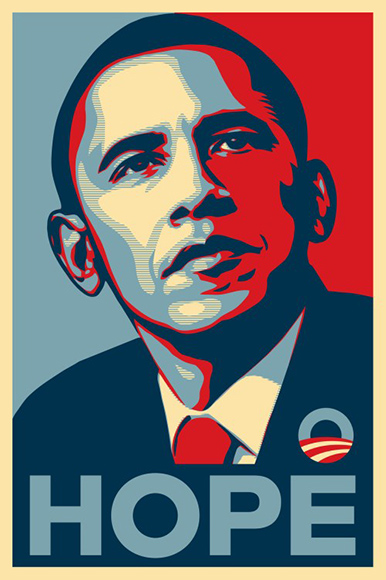 Obama - Hope, 2008