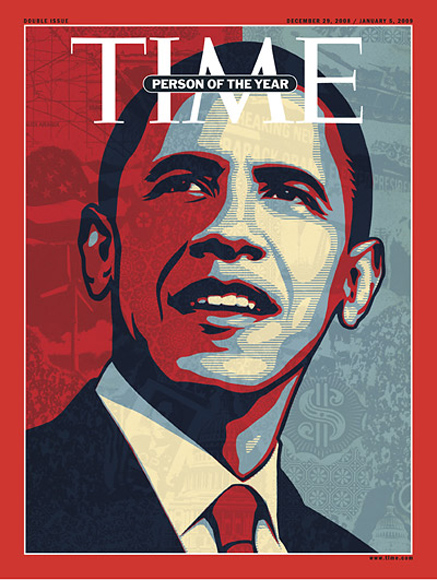 Obama on Time cover, 2008