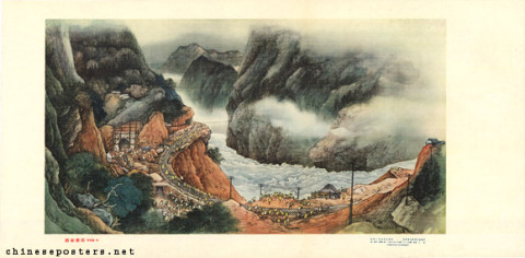 West slope, mist and rain