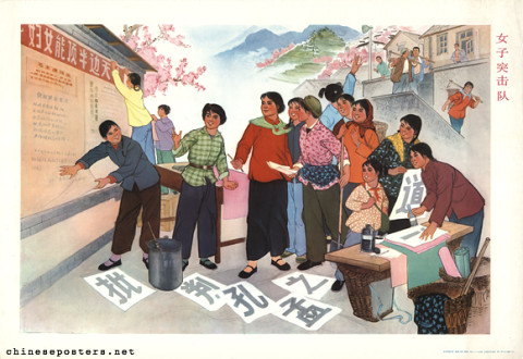 Woman's shock brigade