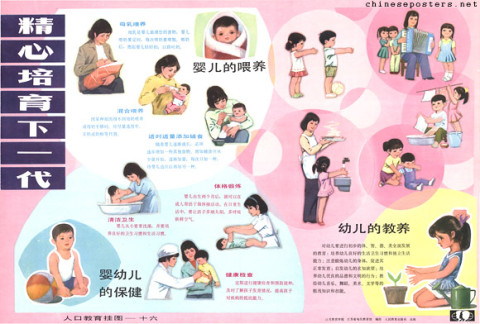 Population education hanging charts