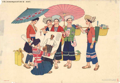 Returning from the market