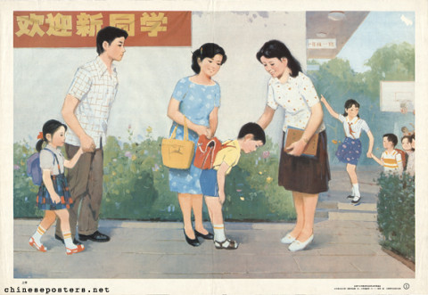 Going to school