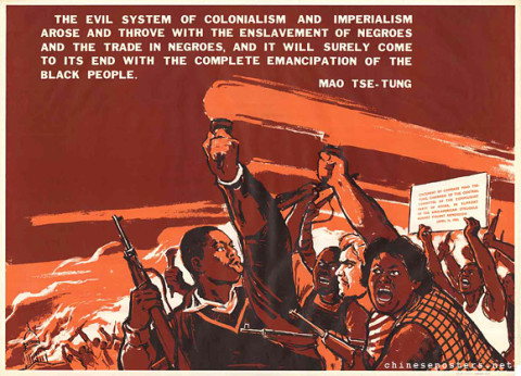The evil system of colonialism and imperialism arose and throve with the enslavement of n*****s ...