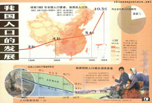 Population education hanging charts