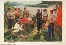 Passing on a historical song along the banks of the Wanquan River