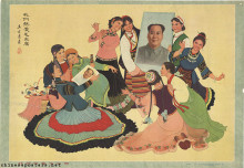 We warmly love Chairman Mao