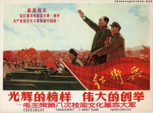 A shining example - A great beginning - Chairman Mao's 8th inspection of the Cultural Revolution army