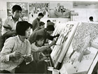Peasants' fine art creations in East China county, 1977